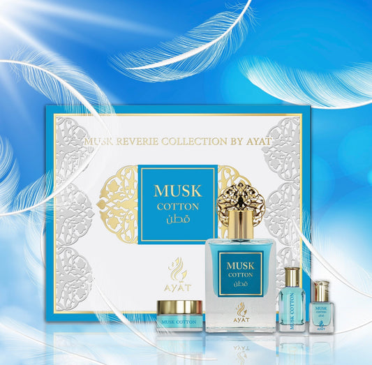 Coffret eau de parfum Musk Cotton 50ml