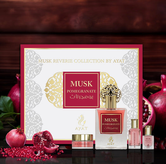 Coffret eau de parfum Musk Pomegranate 50ml