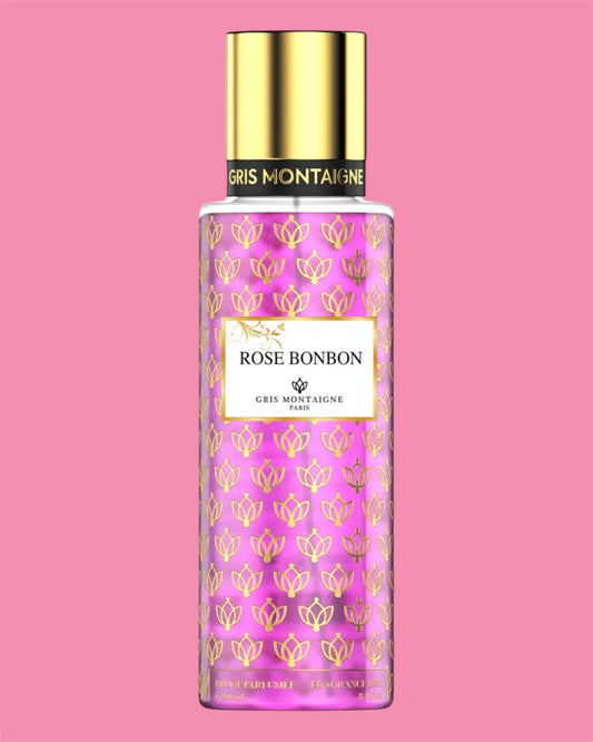 Rose bonbon - Brume parfumée - Gris Montaigne