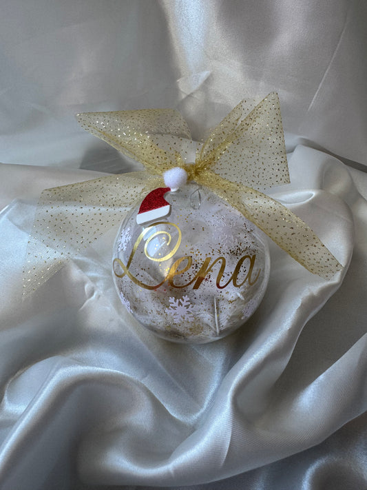 Boule de Noël à personnaliser