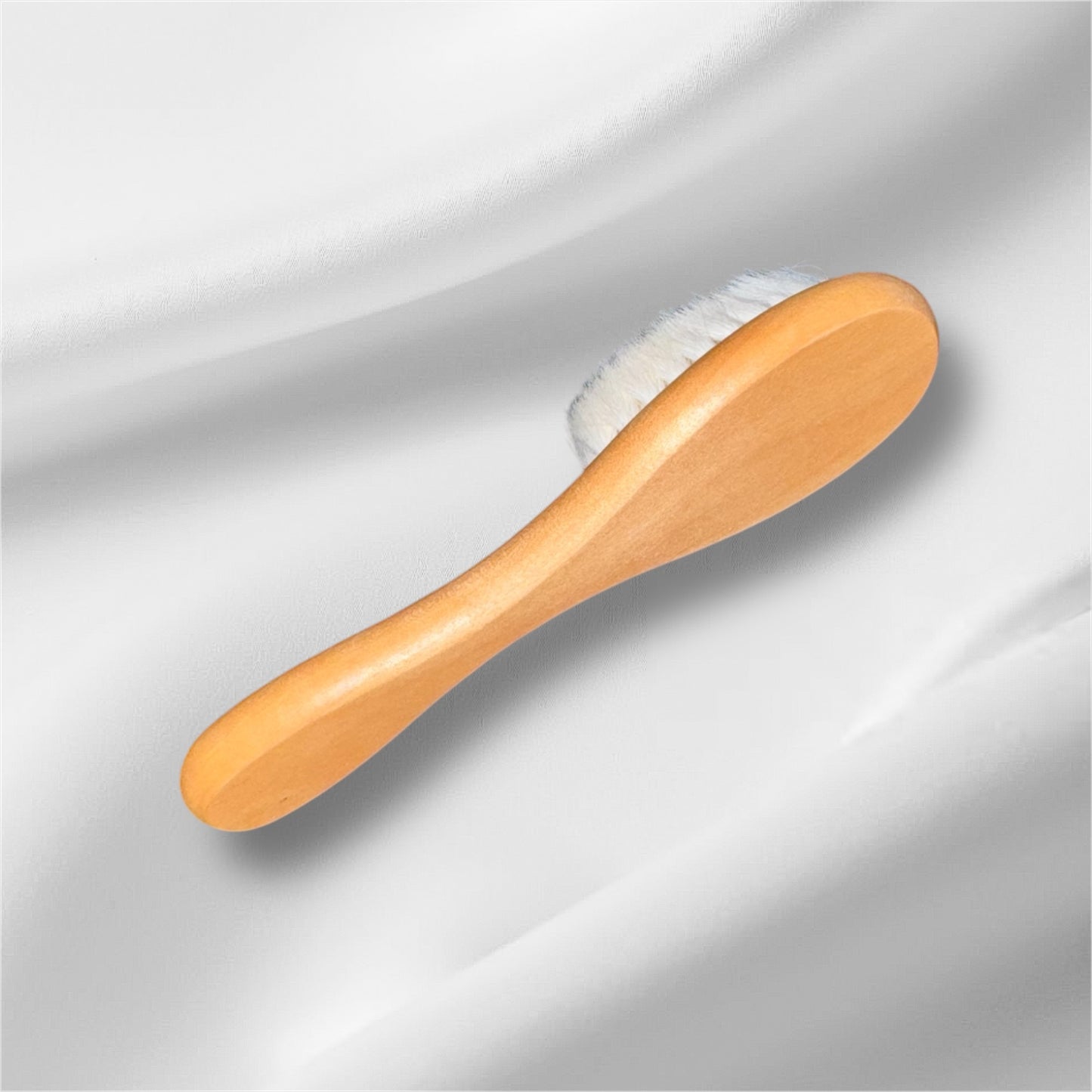 Brosse en bois personnalisable pour bébé